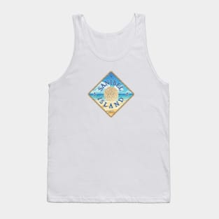 Sanibel Island, Florida, with Sand Dollar and Beach Tank Top